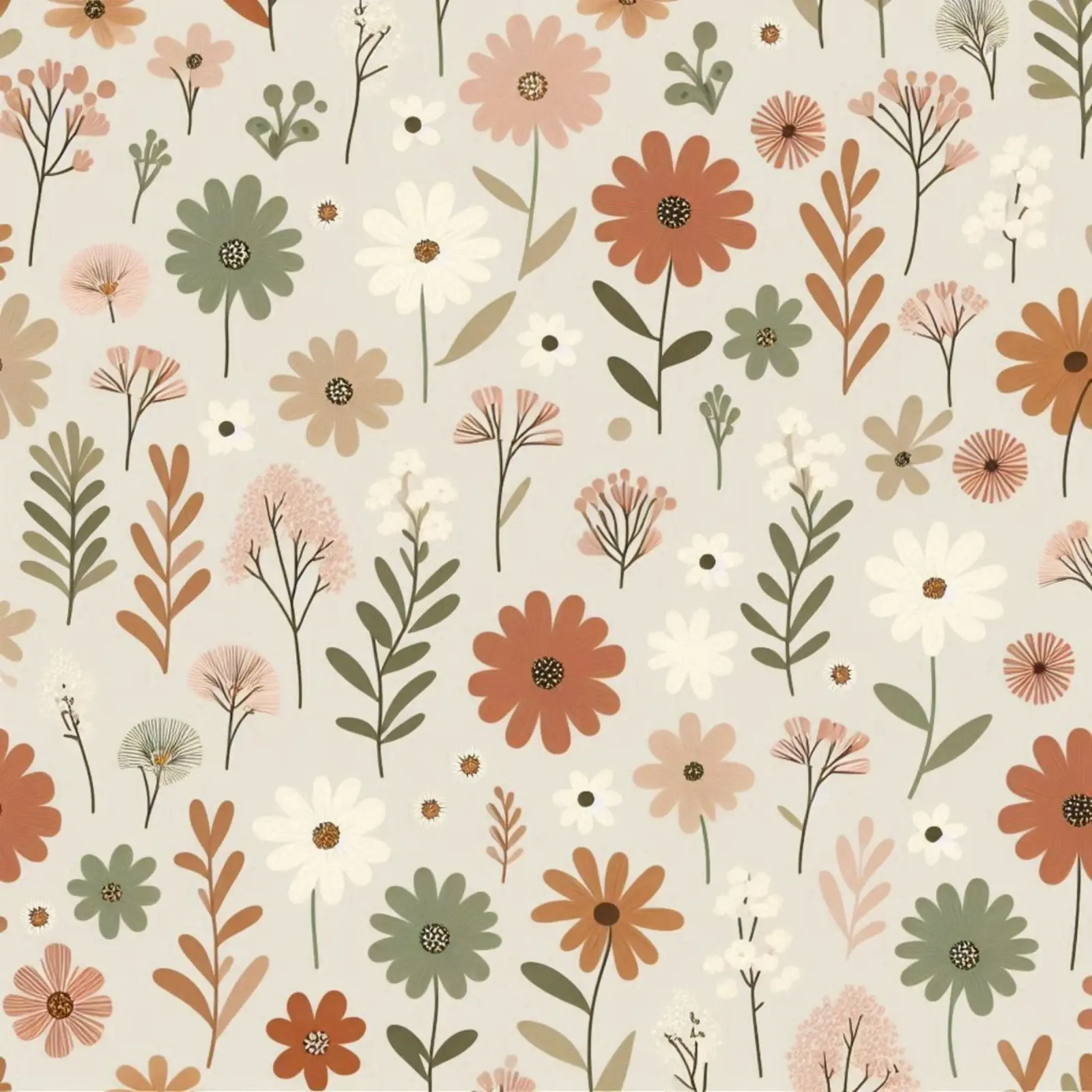 Fiori che sussurrano pellicola backlit da Botanical Pattern House