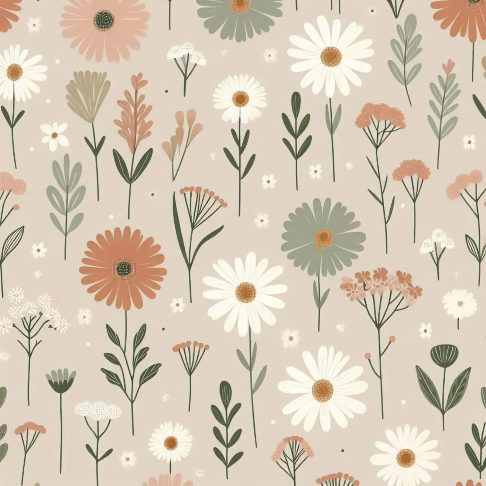 Fiori che sussurrano pellicola backlit da Botanical Pattern House