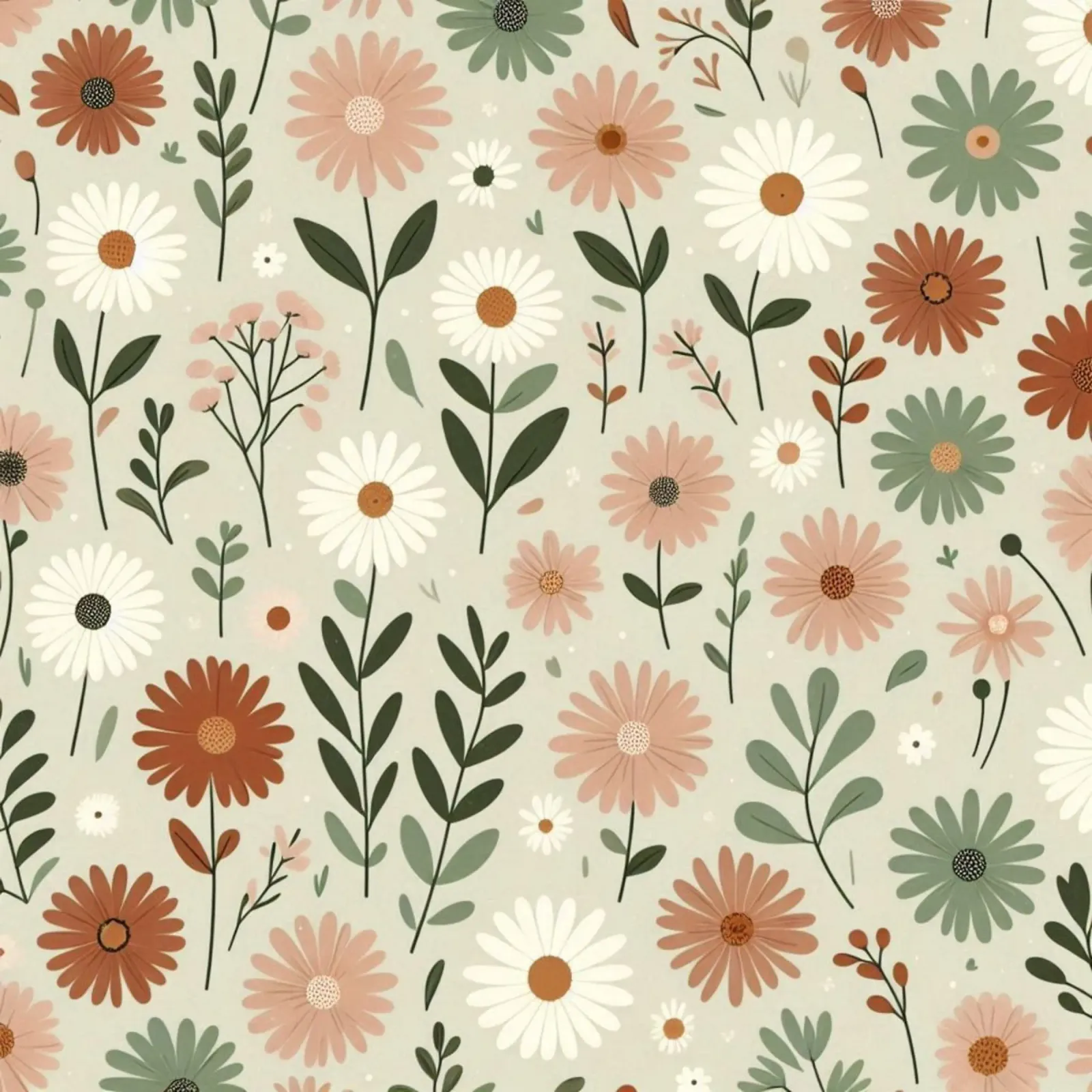 Fiori che sussurrano pellicola backlit da Botanical Pattern House