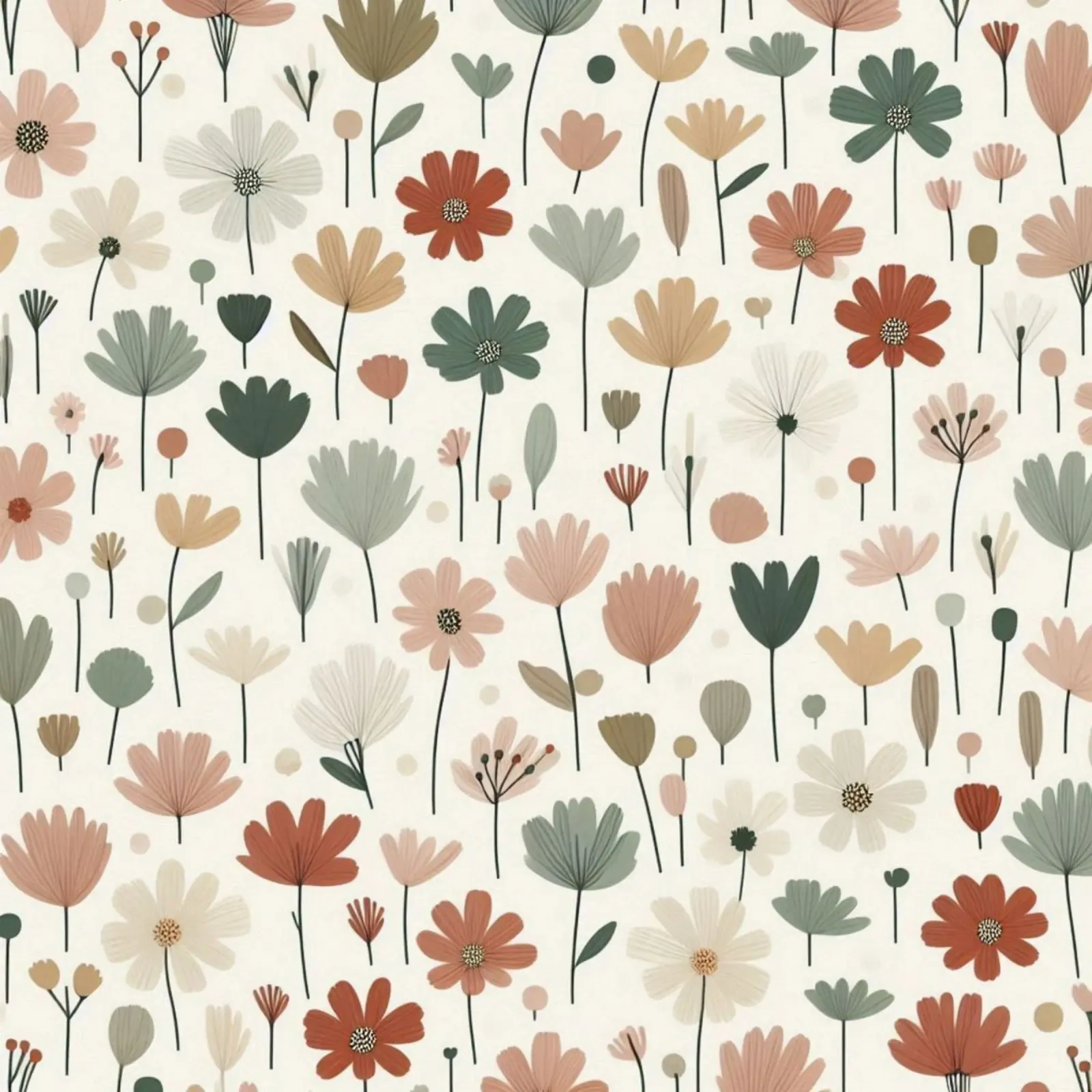 Fiori che sussurrano pellicola backlit da Botanical Pattern House
