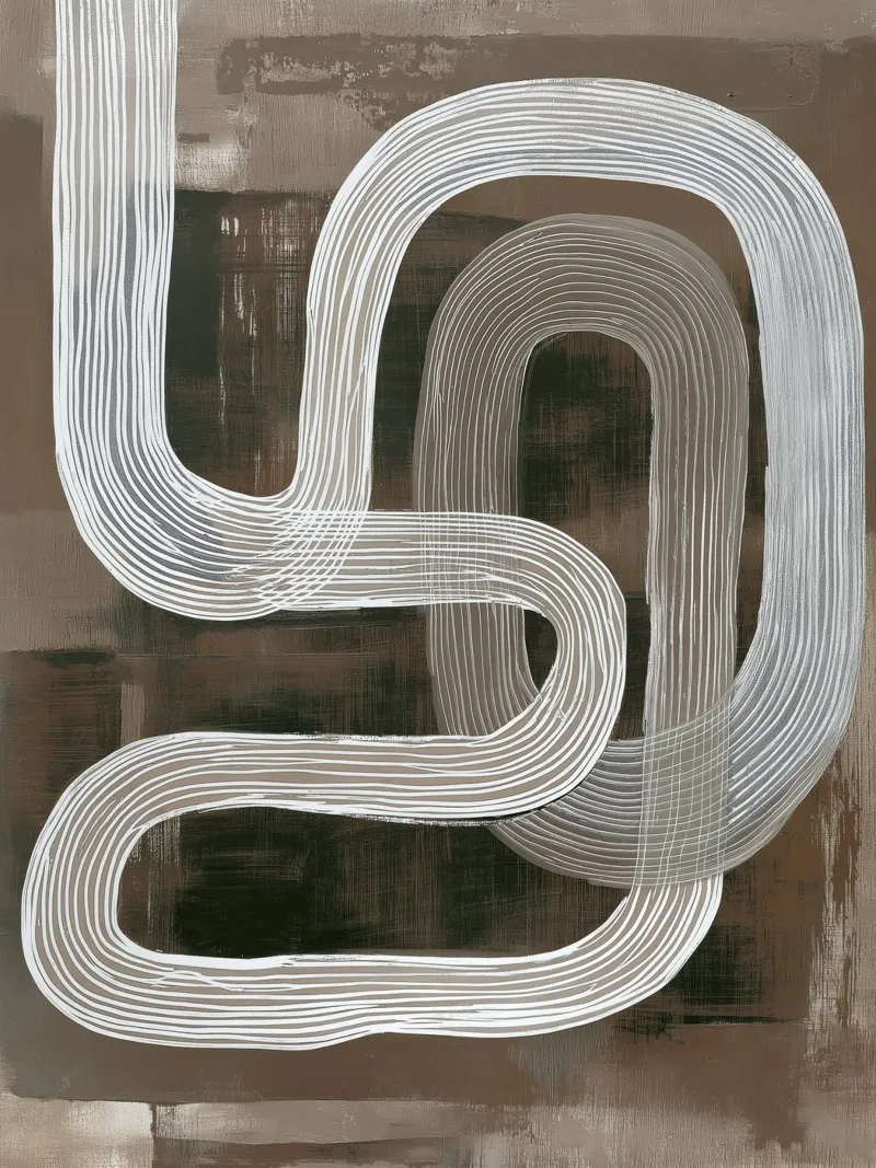 Modern abstract hahnemühle by Imagine