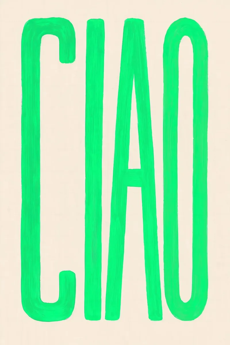 CIAO, but Make it Neon canvas by QuooodZ by MooodzArt