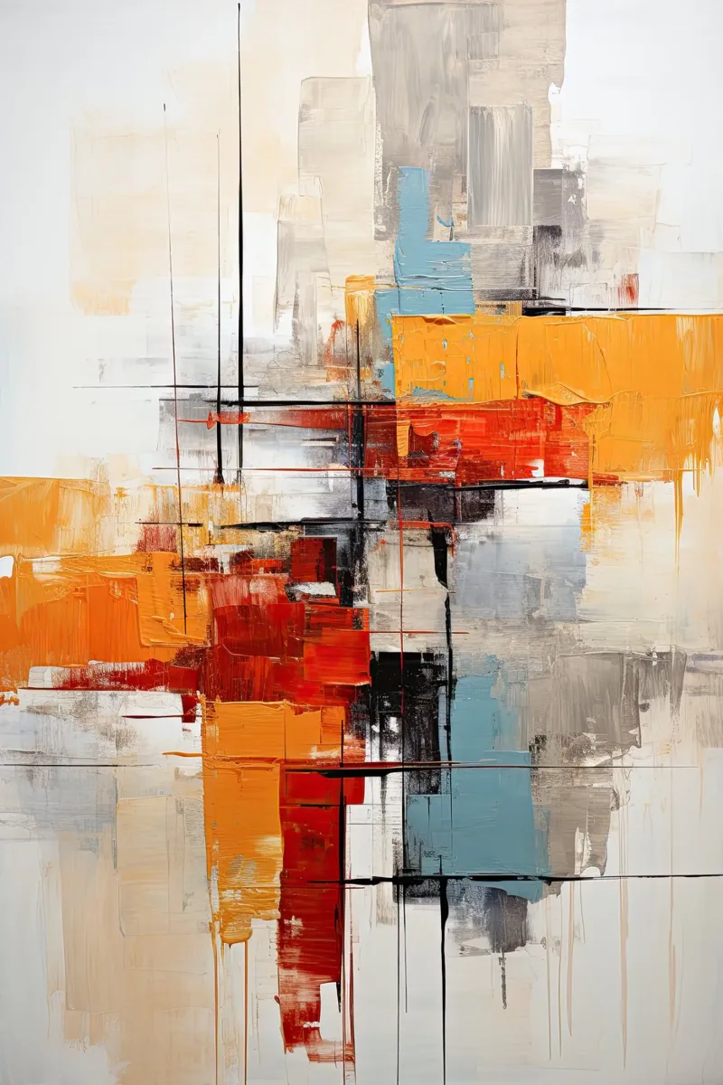Abstract canvas by Imagine