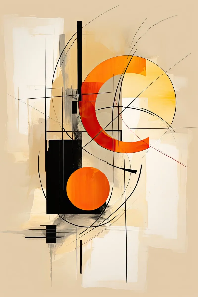 Abstract hahnemühle van Imagine