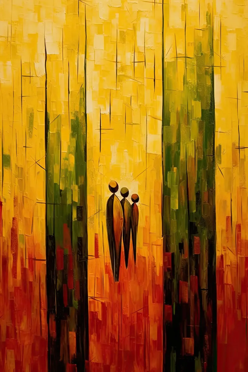 Arte da parete di Imagine poster con telaio in plastica da Imagine