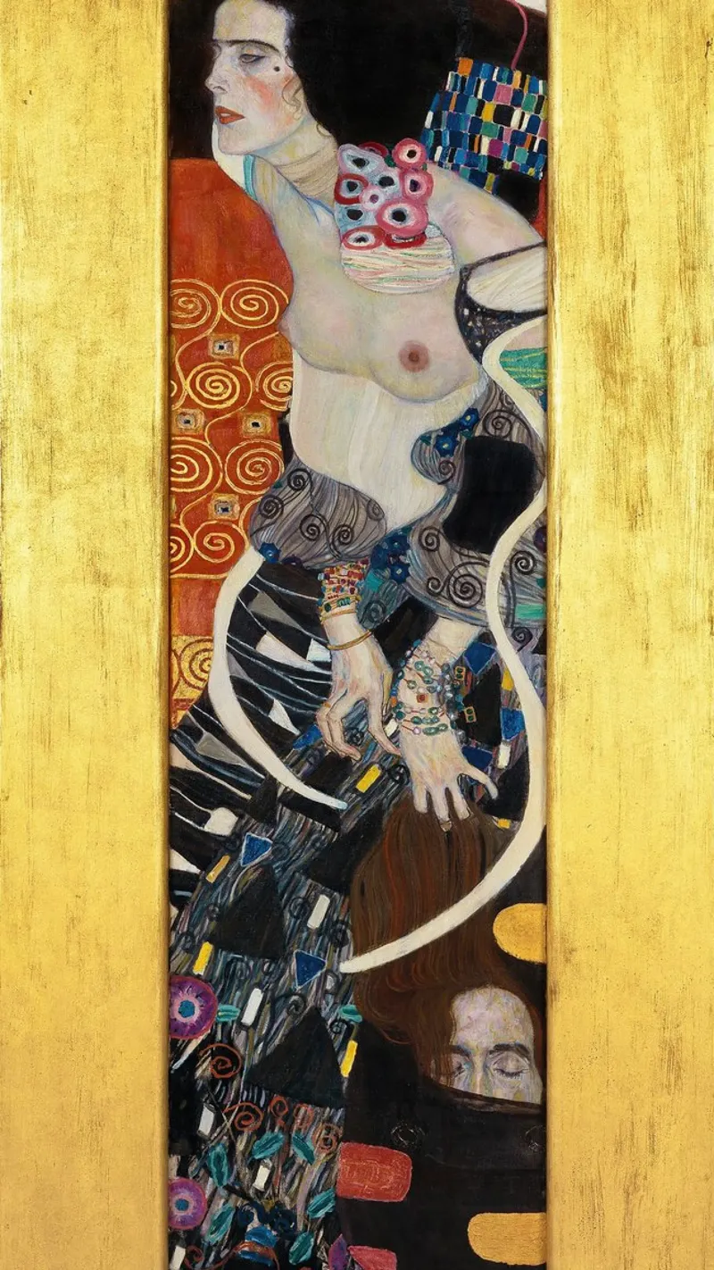 La "Giuditta II (Salomè)" di Klimt - Simbolismo, età dell'oro, intensità poster da ClubArt