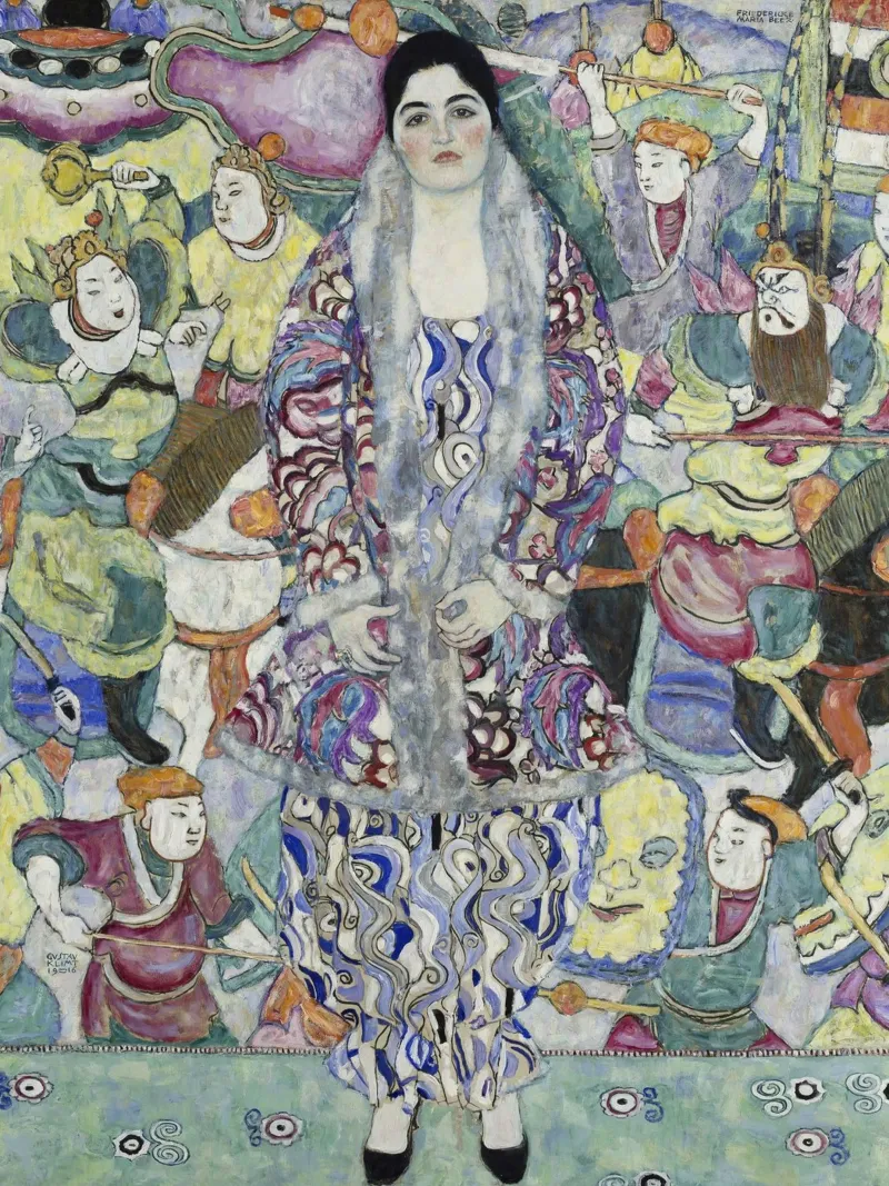 "Friederike Maria Beer" di Klimt - Espressionismo, ritrattistica poster da ClubArt