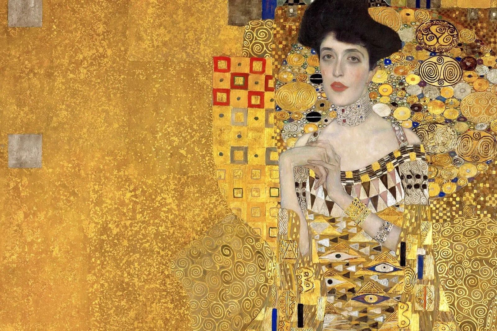 Title : Klimt's "Adele Bloch-Bauer I" - Âge d'or, Portraitu poster de ClubArt