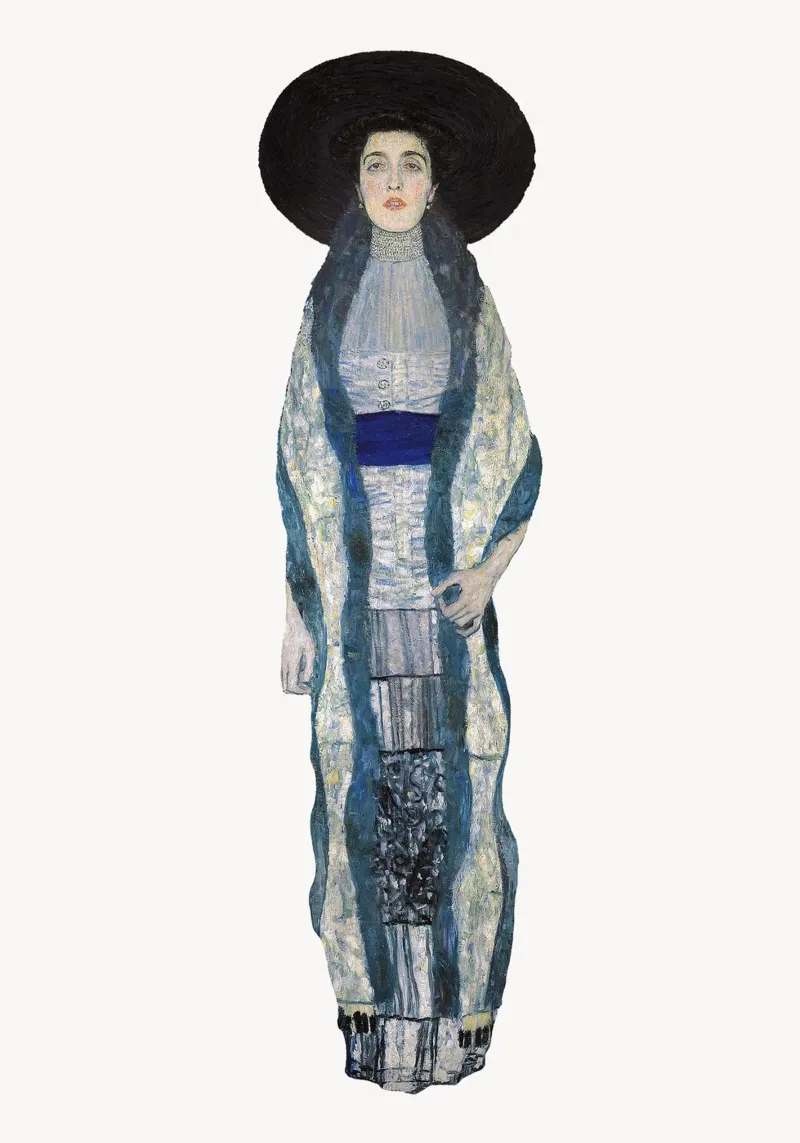 Adele Bloch-Bauer II" di Klimt - Modernista, ritratto, Ele pellicola backlit da ClubArt