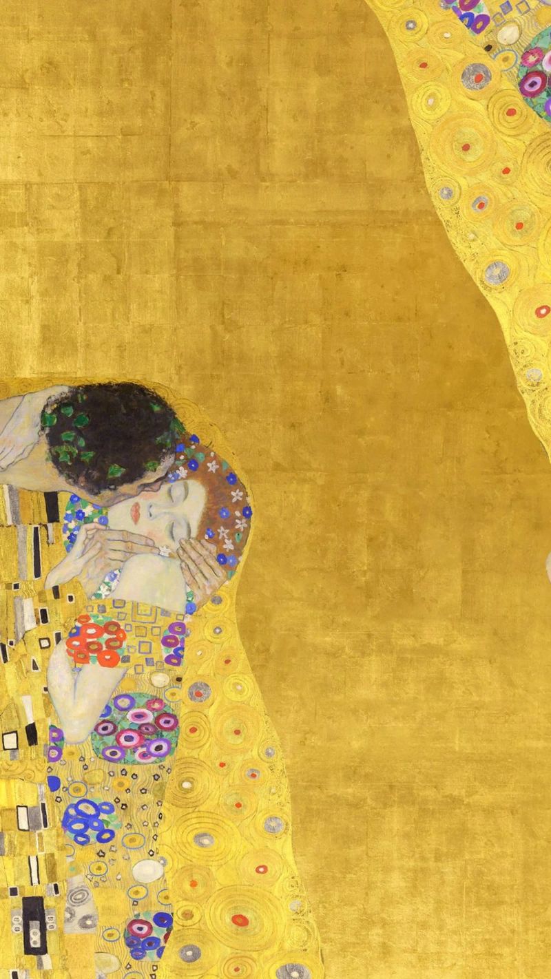 Le Baiser de Klimt - Âge d'or, icône de l'Art nouveau poster de ClubArt