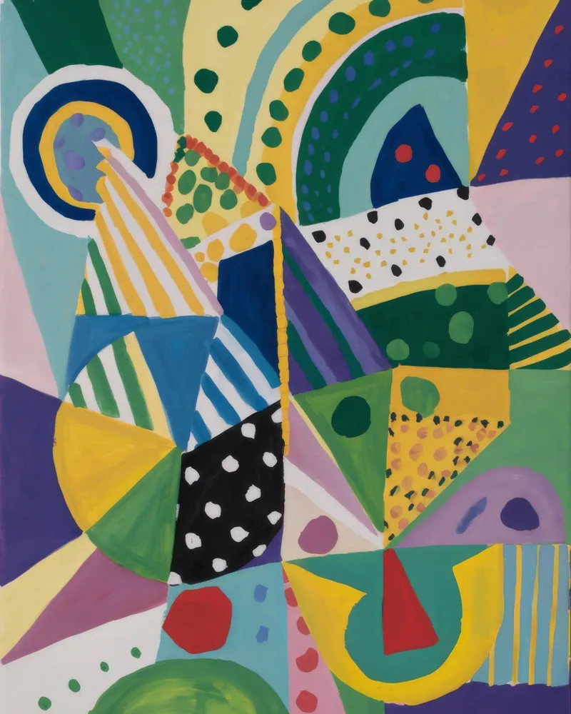 Miscela geometrica Jungle carta hahnemühle da Zep Layers