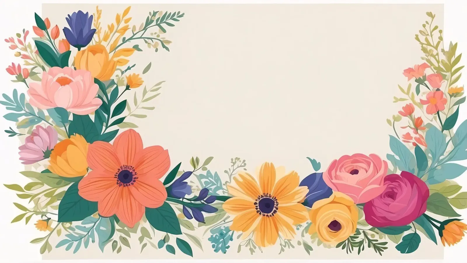 Composizione floreale con fiori vivaci in un vaso decorativo pellicola backlit da DesignDoodle