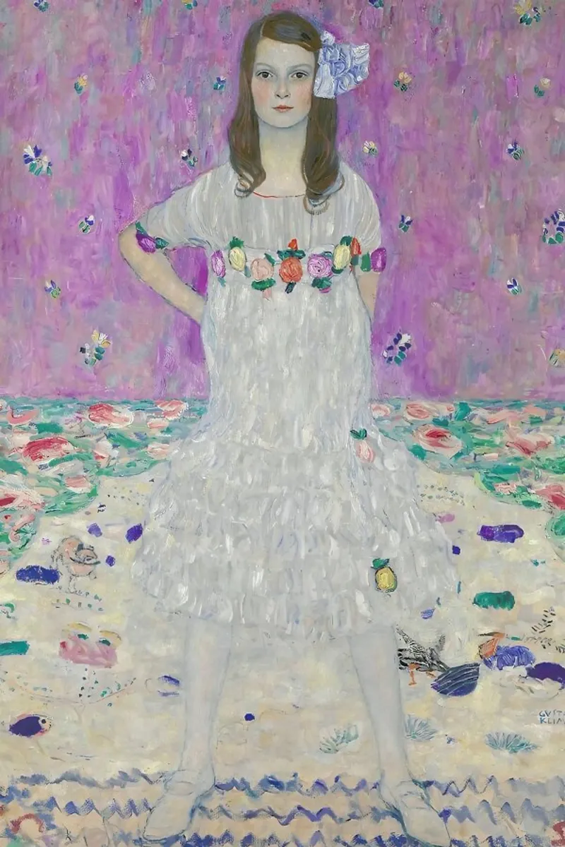 Gustav Klimt - Madam Primavesi pellicola backlit da Vintage by JUNIQE