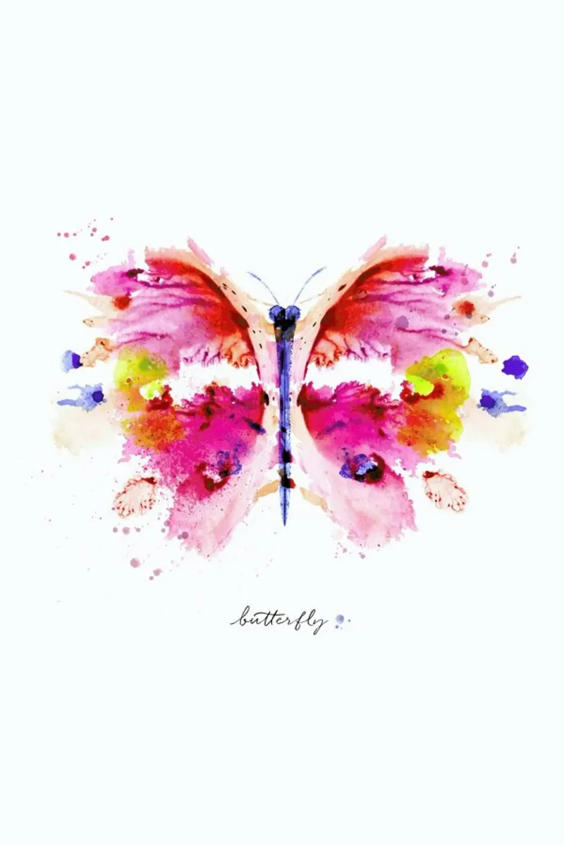 Ink Butterfly II pellicola backlit da Flora & Fauna