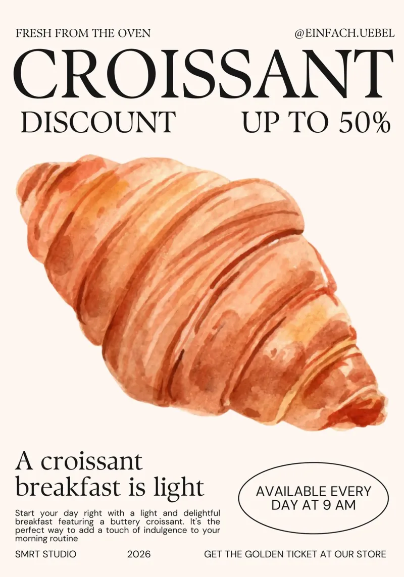 CROISSANT pellicola backlit da Einfach Uebel