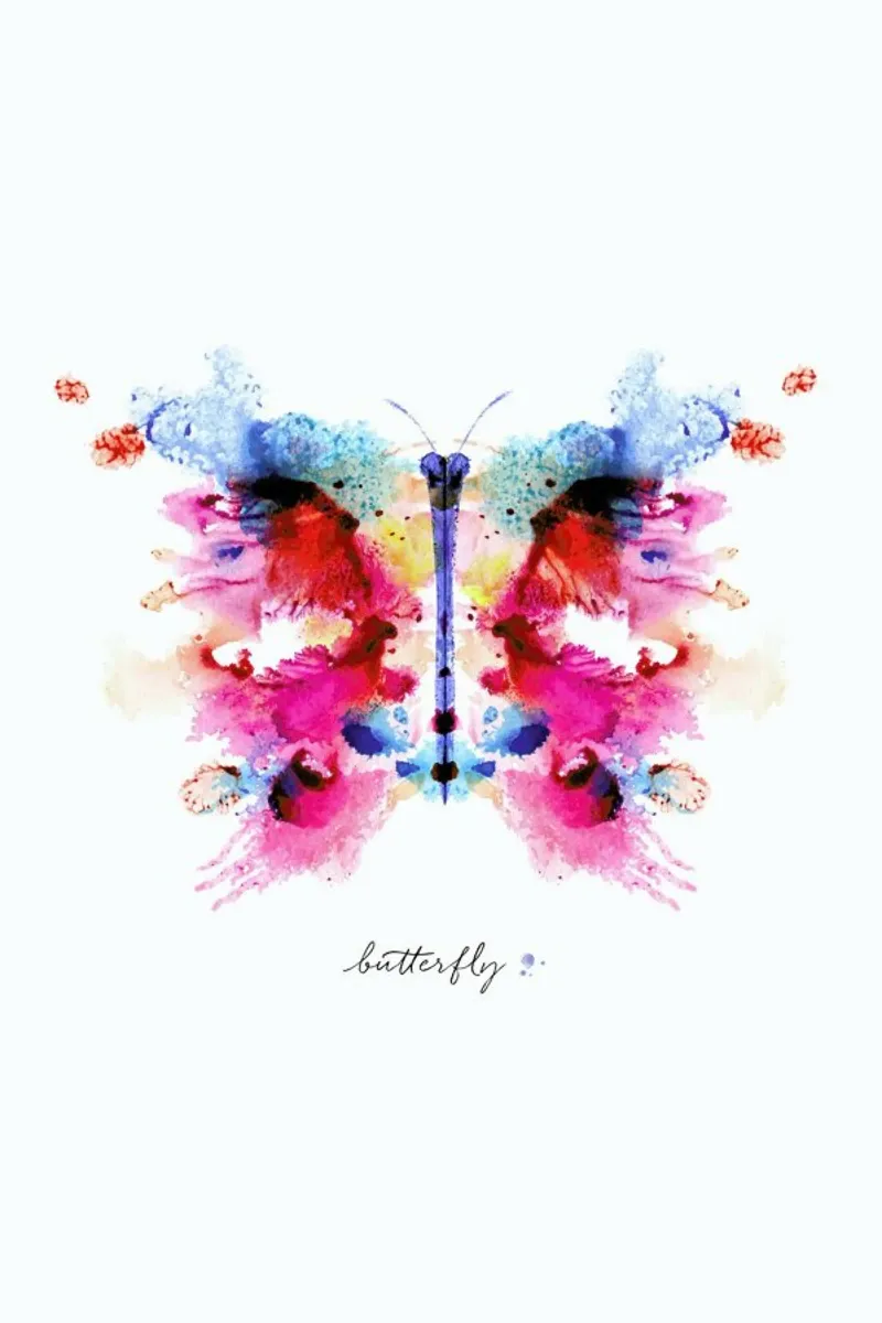 Ink Butterfly Iridescent II pellicola backlit da Flora & Fauna