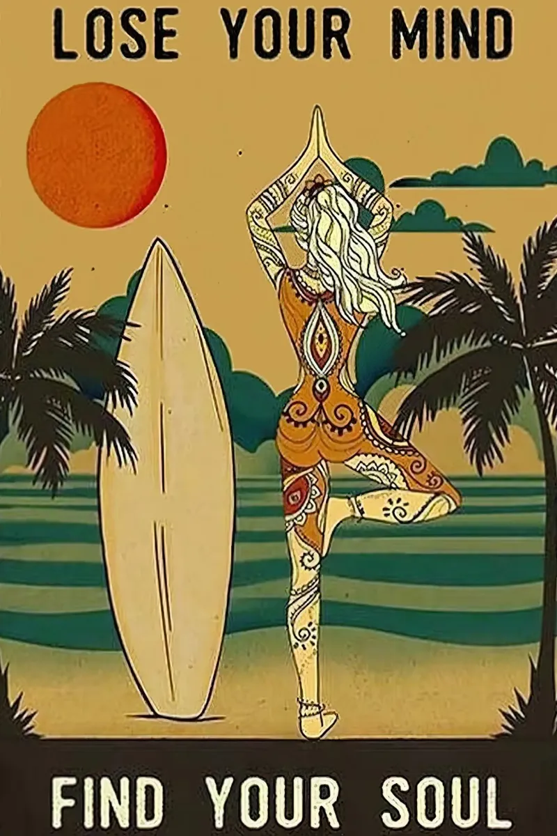 Verlies je verstand en vind je ziel Yoga hahnemühle van Aaronshop