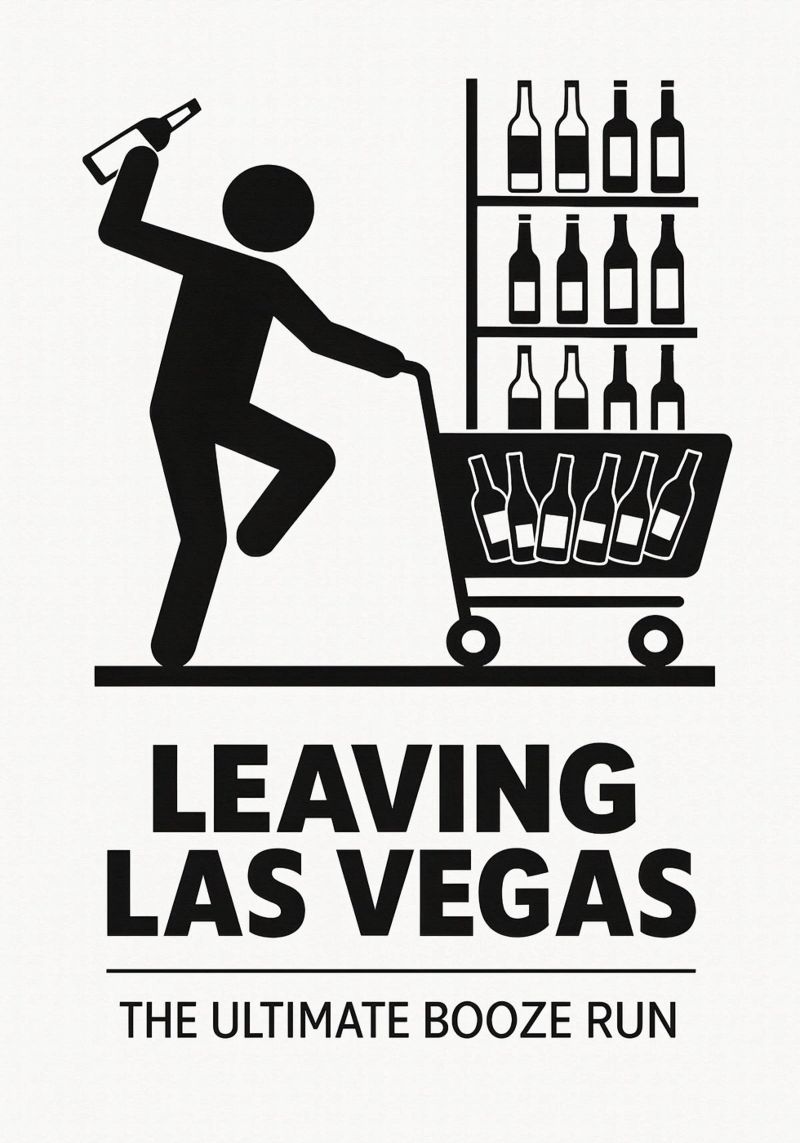 Leaving Las Vegas Print pellicola backlit da MoviesArt