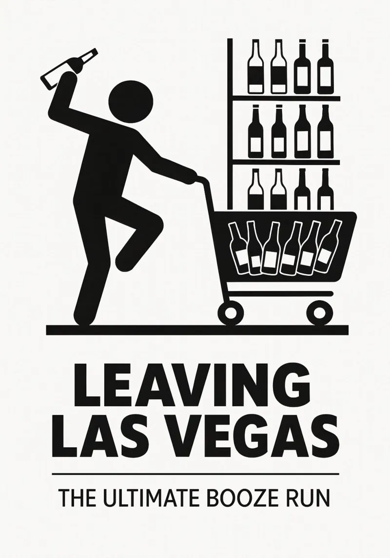 Leaving Las Vegas Print plexiglass da MoviesArt