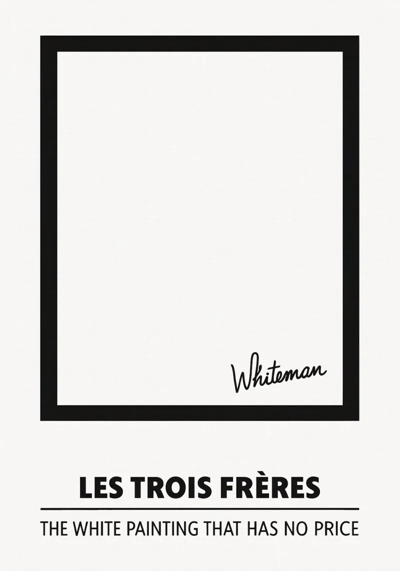 Les Trois Frères Print tela con Cornice a cassetta da MoviesArt