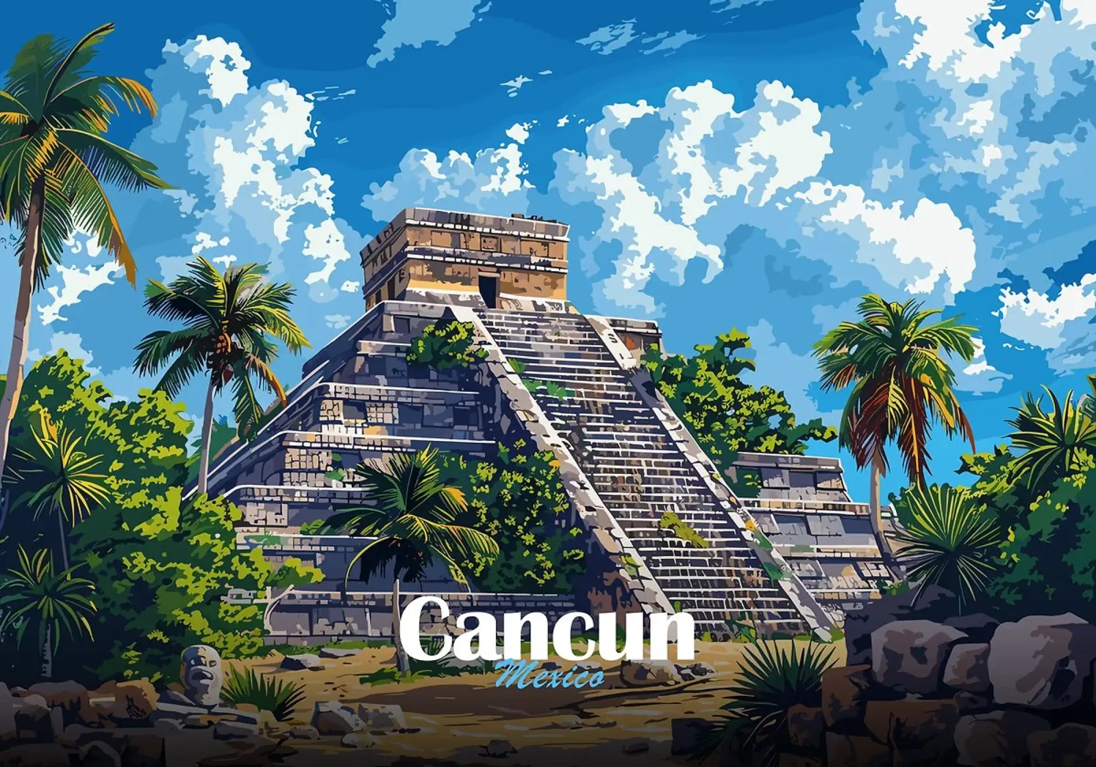 Cancun pellicola backlit da Kevin Walters