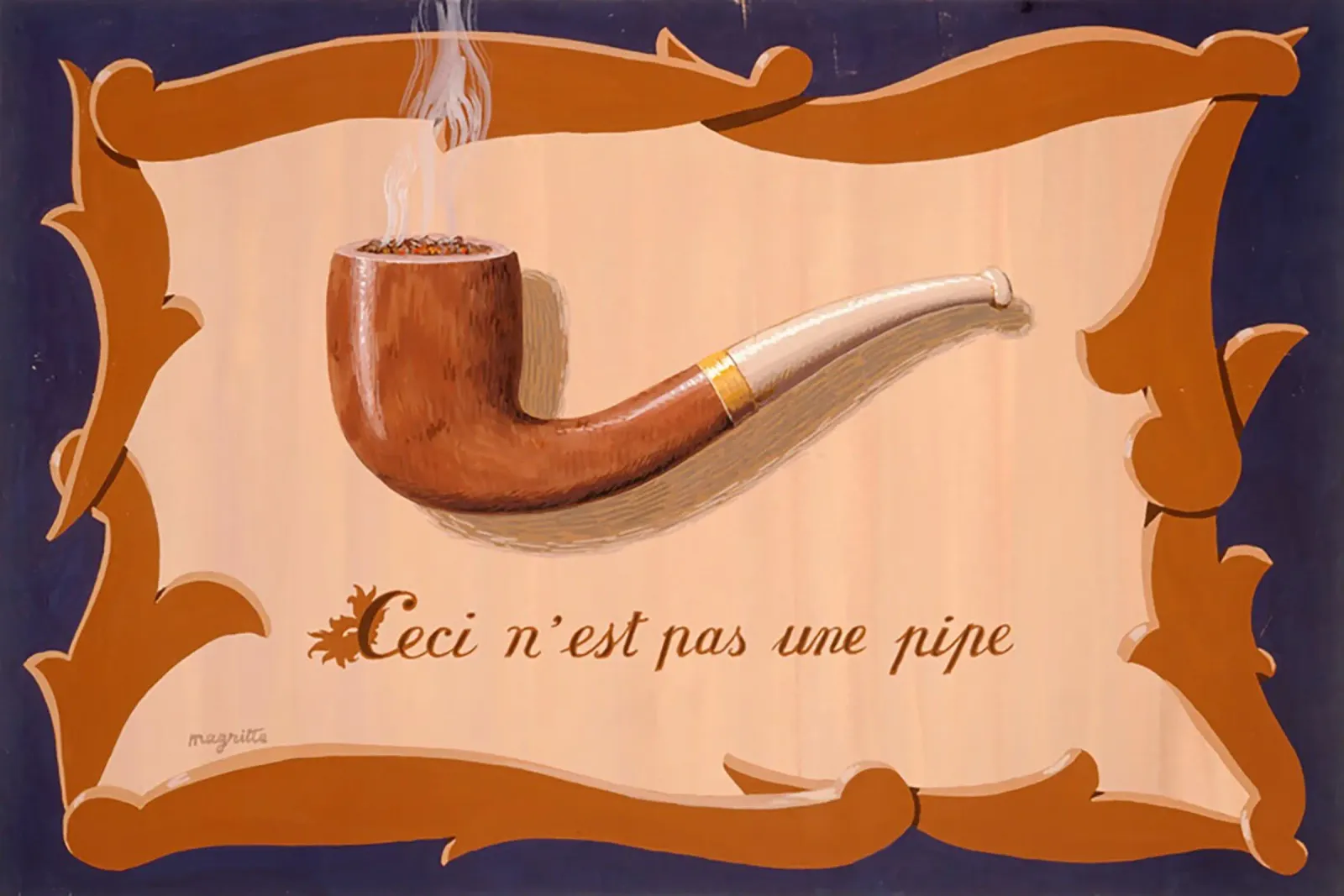 The Tune and Also the Words" by René Magritte hahnemühle by Classic Art Prints
