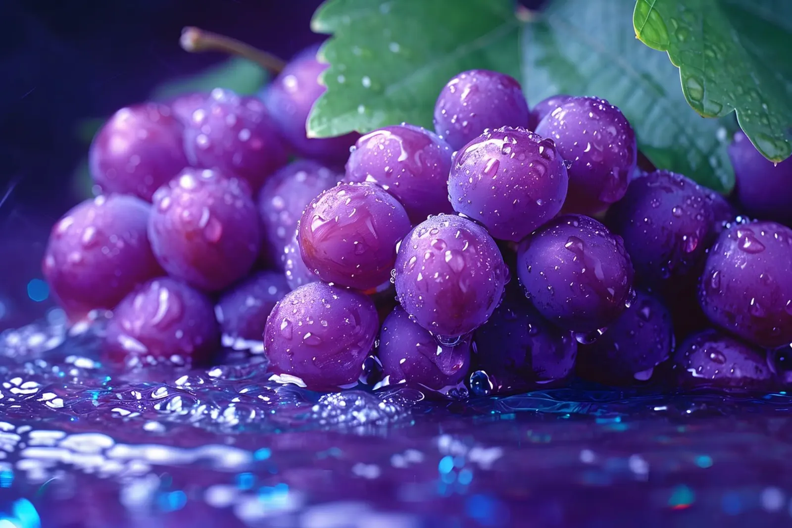 Wine and water alu-dibond by M-Ulrich-Digital Art