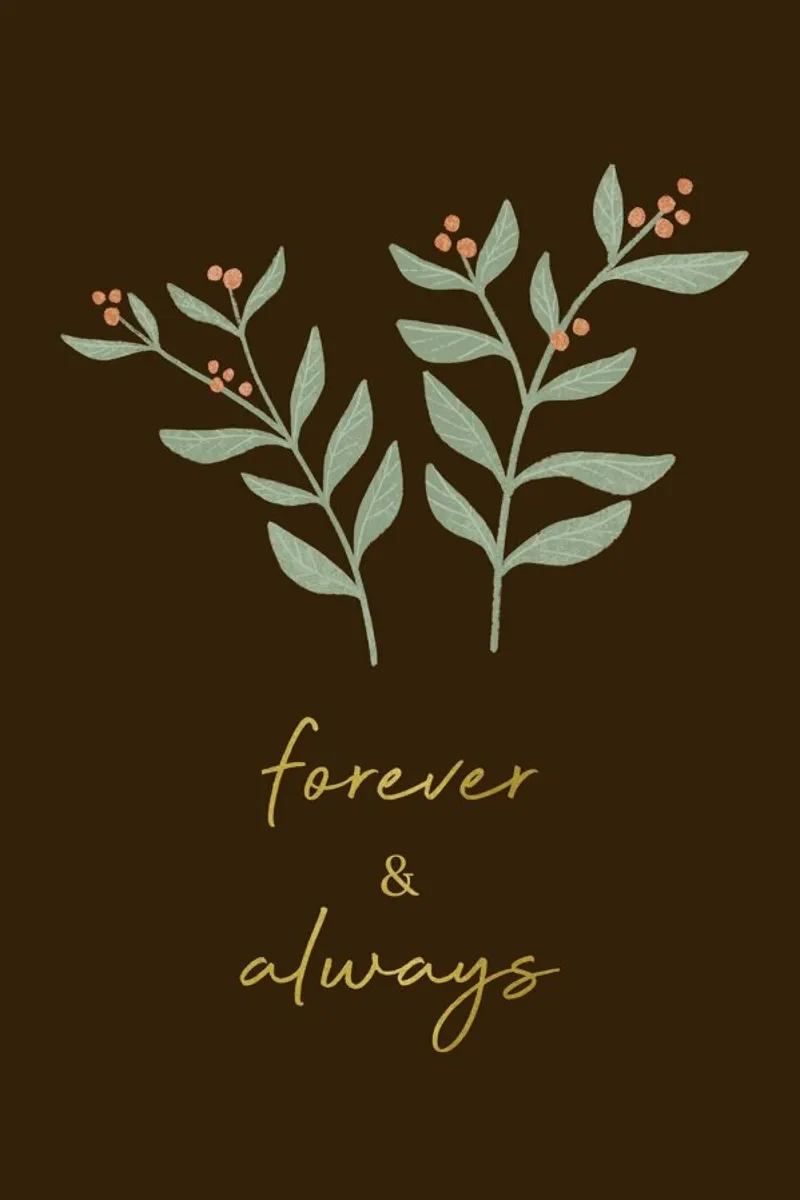 Forever & Always pellicola backlit da Goed Blauw
