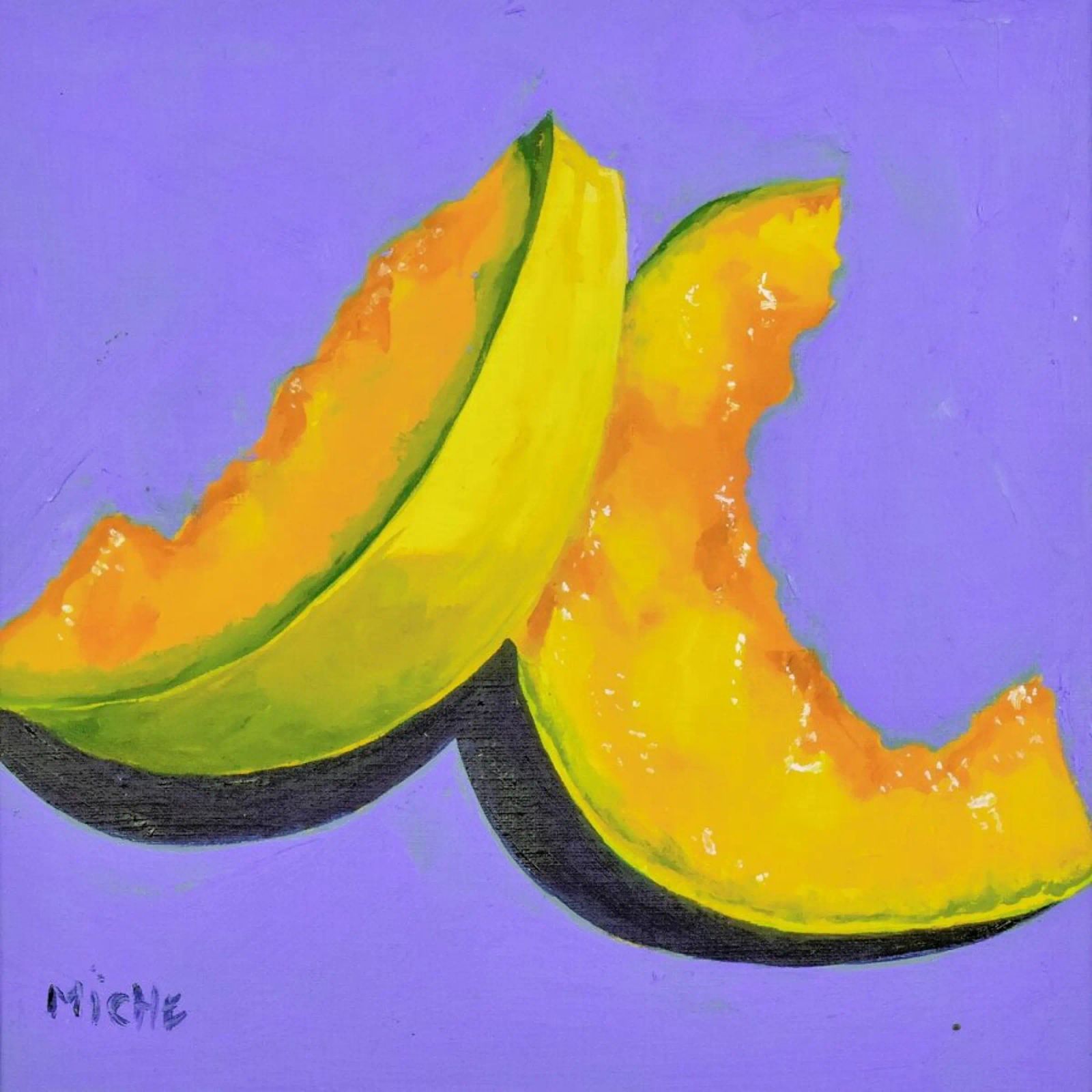 Melon Slices pellicola backlit da Miche Watkins