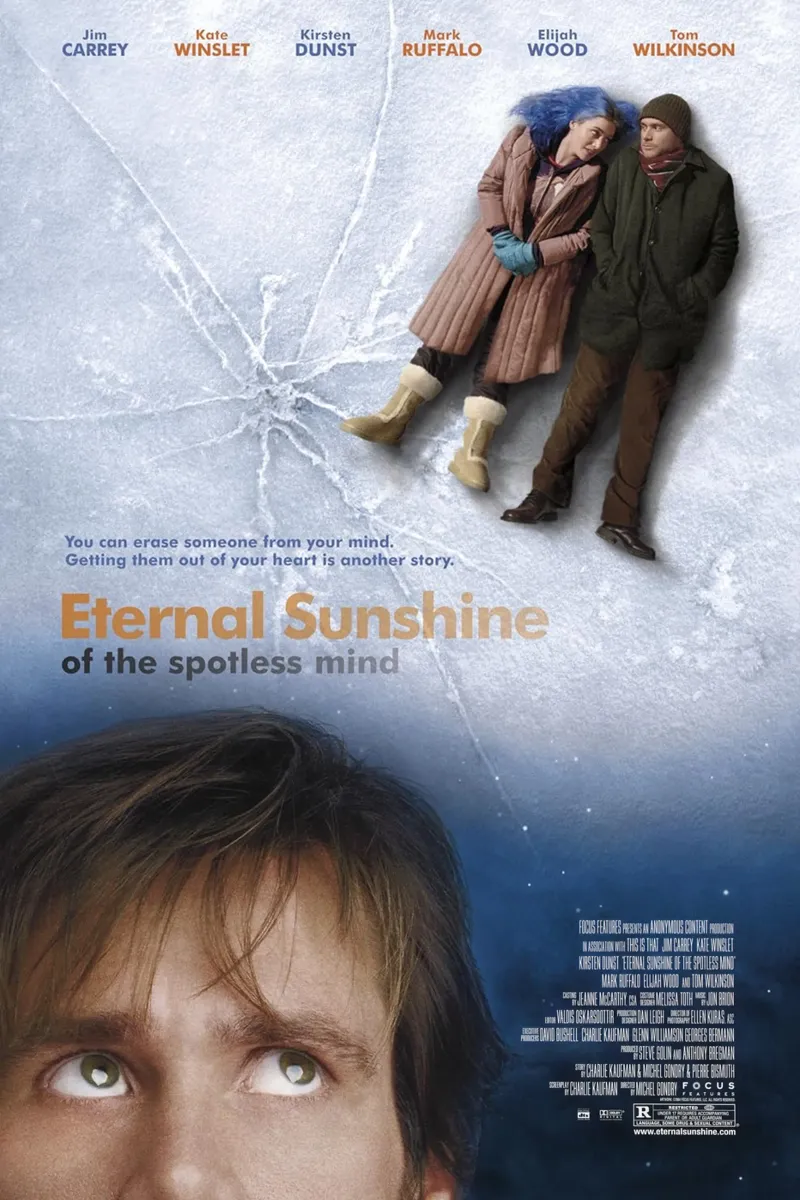 Eternal Sunshine of the Spotless Mind poster con telaio in alluminio da Attaboy Dsgn
