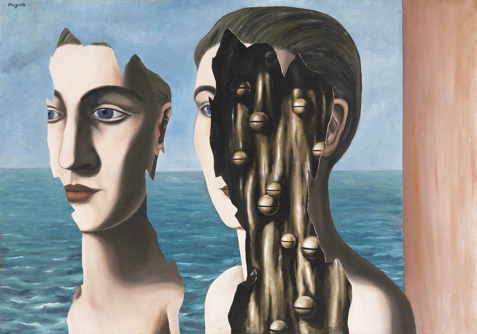"Le Double Secret" de René Magritte poster de Classic Art Prints