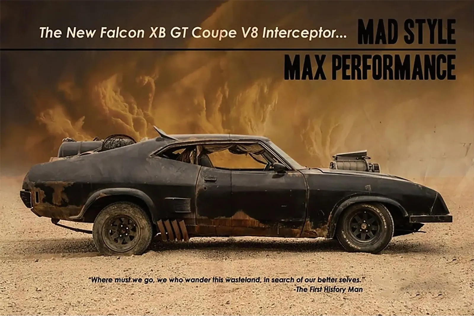 Mad Max poster da Attaboy Dsgn