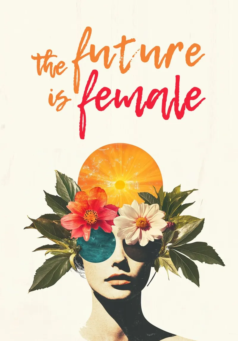 THE FUTURE IS FEMALE plexiglass da fraeuleinvonfuchs