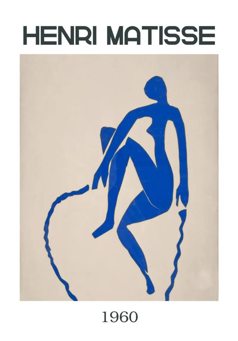 Henri Matisse tela con Cornice a cassetta da Second Canvas