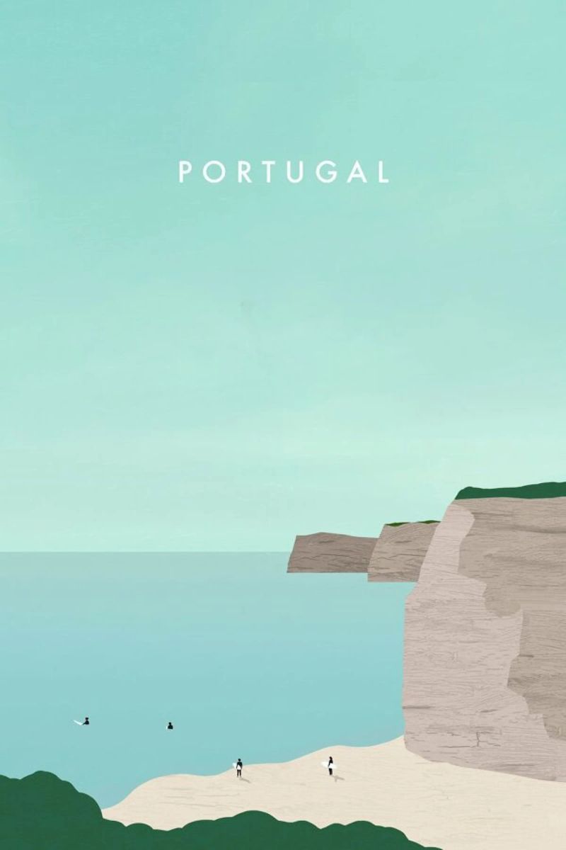 Portugal poster de Katinka Reinke