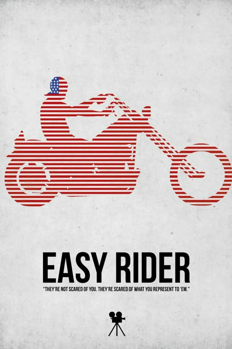 Easy Rider alluminio dibond da Naxart