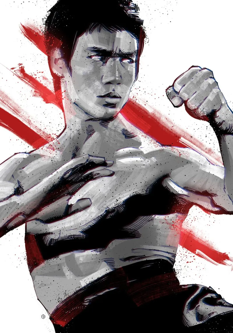 Bruce Lee II pellicola backlit da nabakumov