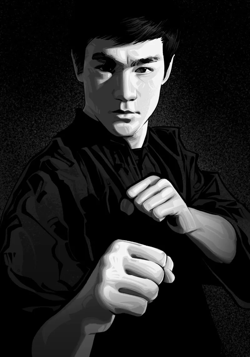 Bruce Lee III carta hahnemühle da nabakumov