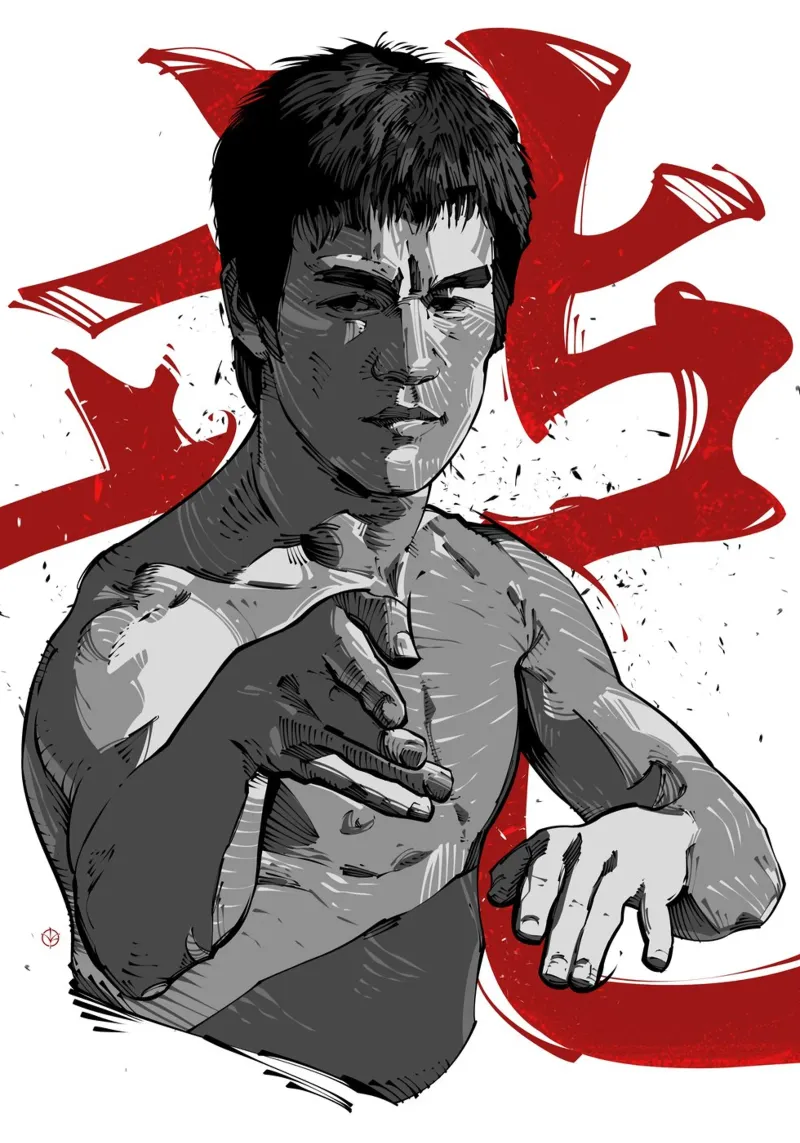 Bruce Lee V pellicola backlit da nabakumov