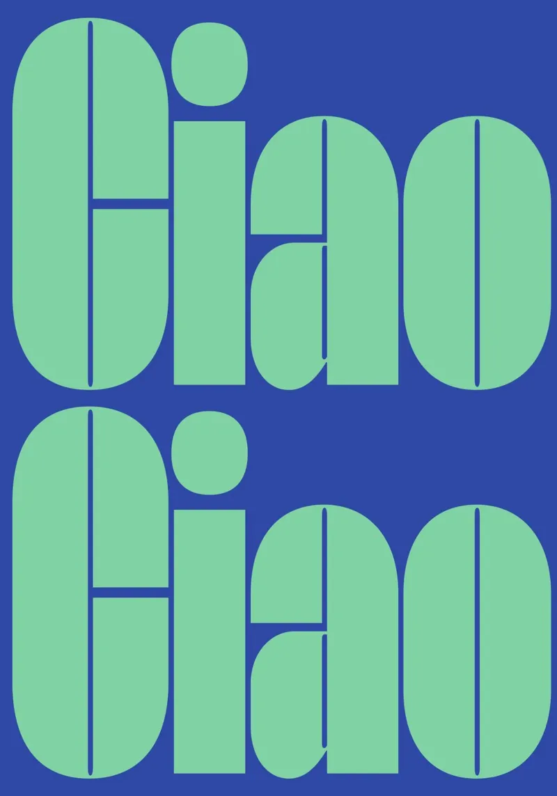 CIAO CIAO Blau carta hahnemühle da studio salü