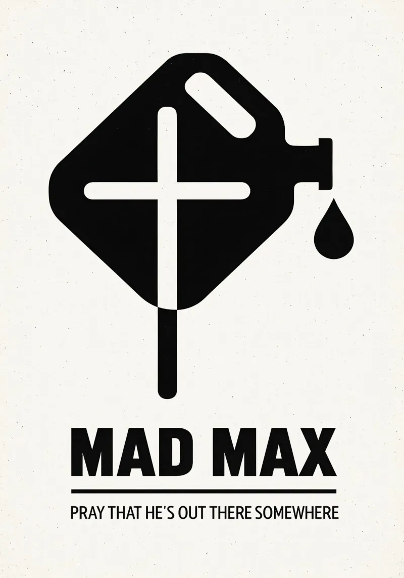 Mad Max Print pellicola backlit da MoviesArt