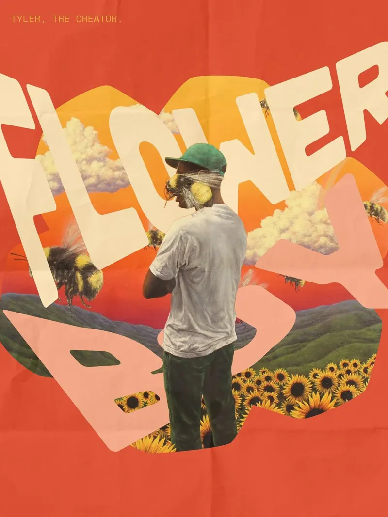 Flower Boy – Tyler, The Creator alluminio dibond da Attaboy Dsgn