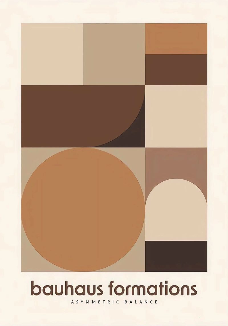Bauhaus Formation Poster von jemma.emery