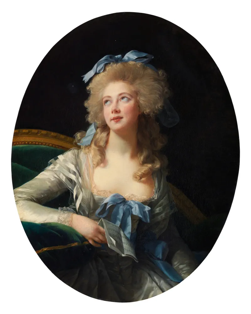 Élisabeth Louise Vigée Le Brun- Madame Grand Noël Catherine poster da Venus Art