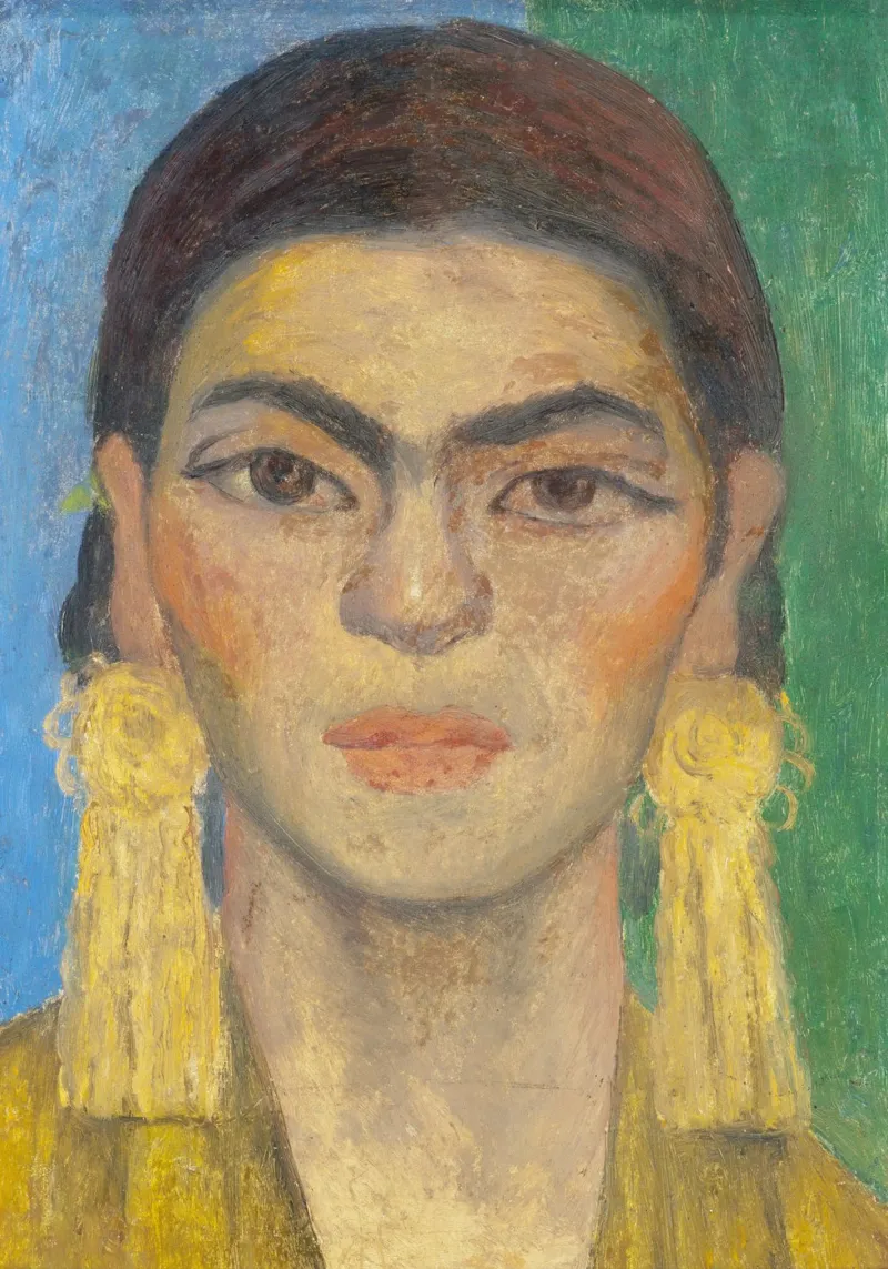 Ritratto di Frida Kahlo di Diego Rivera pellicola backlit da Venus Art