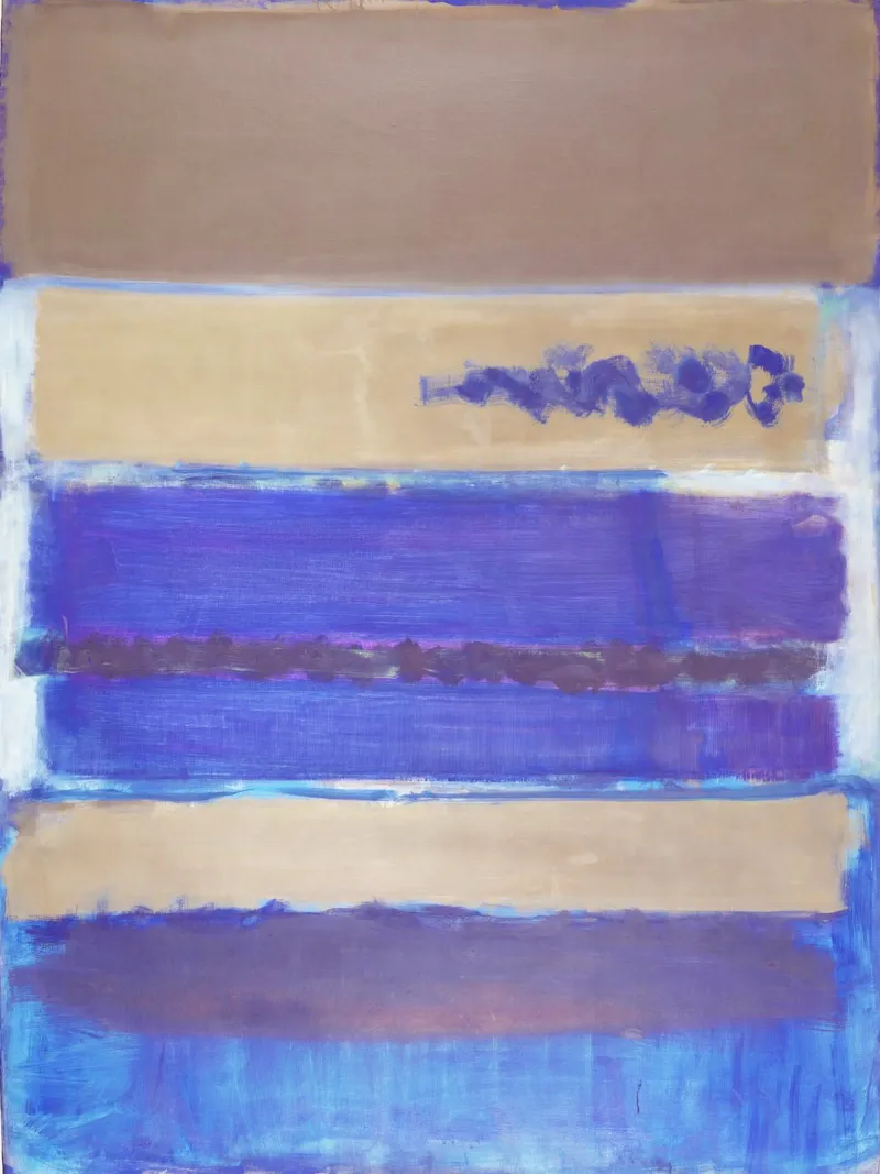 Untitled by Mark Rothko hahnemühle by Classic Art Prints