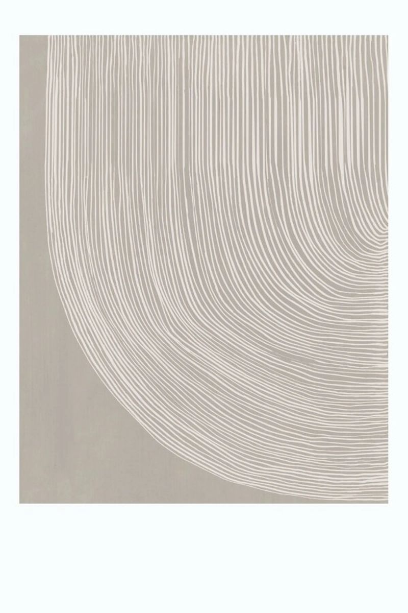 The Curve No. 2 Leinwand von typealive