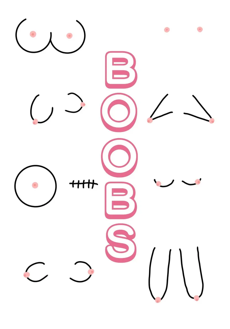 Boobs hahnemühle by tausendunddrei