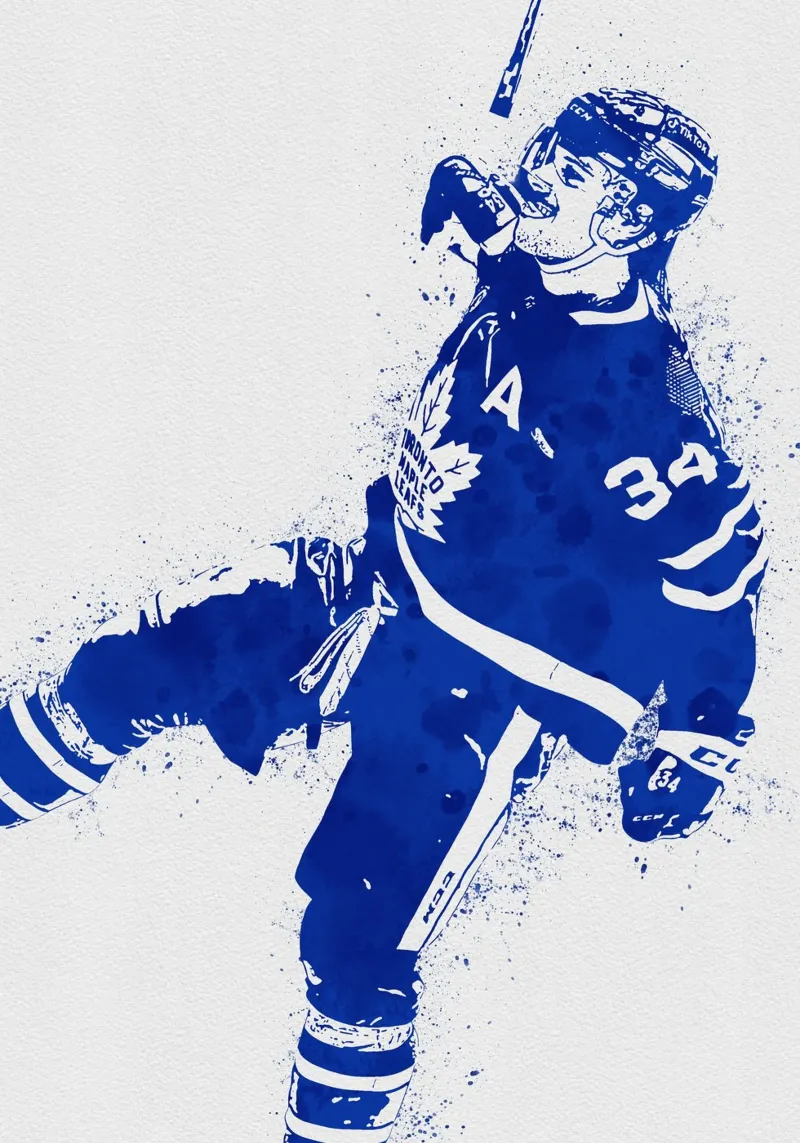 Auston Matthews pellicola backlit da tenten