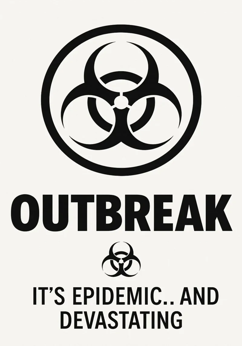 Outbreak Print pellicola backlit da MoviesArt